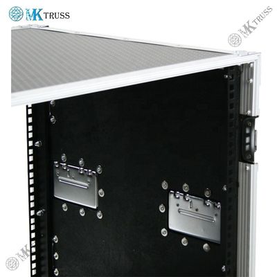 Professional Aviation Aluminum Alloy Black Flight Case for Simple Style Equipment