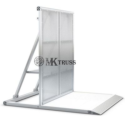 Stage Performance Original Black Aluminum Safety Crowd Control Barrier for Sal