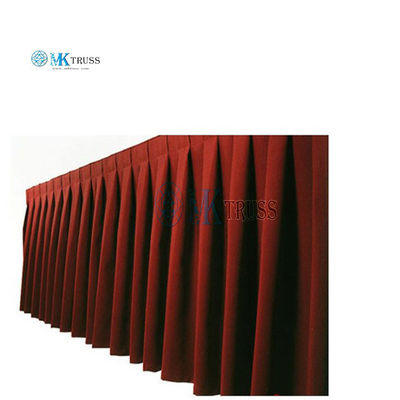 Customized Color 4*4 Feet Portable Smart Stage Skirt for Event/School/Weddings/Concerts