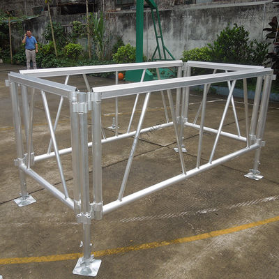 Outdoor Concert Stage Truss Project High Precision Terrace Fashion Show Aluminum Stage