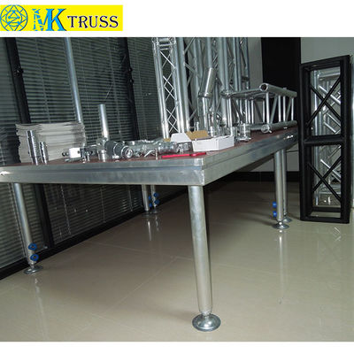 18mm Plywood or Tempered Glass Top Aluminum Outdoor Mobile Event Stages for Stage Show