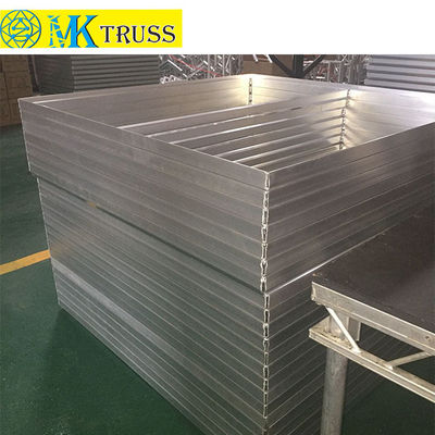 22mm Plywood Material Square Aluminum Portable Stage Platform for Outdoor Performances