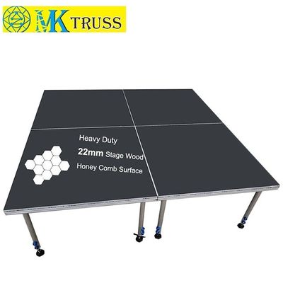 1200*2400mm Anti-slip Aluminium Frame Mobile Stage Platform for Outdoor Entertainment