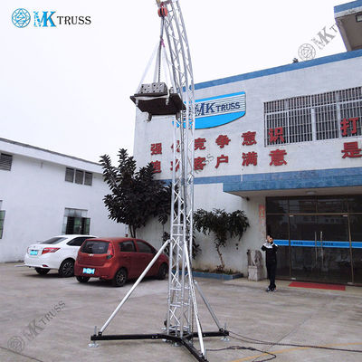 Simple Style Aluminum Line Array Speaker Hanging Truss Hassle-Free Installation