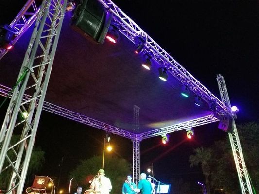 Wedding Stage Roof Truss Square Circle Arch Ladder Truss for Stunning Lighting Effects