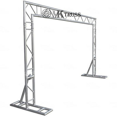Brace Tube 12*2mm Portable Outdoor Roof Truss System for Hanging Speaker and Lighting