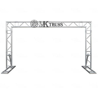 Brace Tube 12*2mm Portable Outdoor Roof Truss System for Hanging Speaker and Lighting