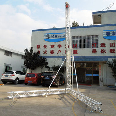 Speaker Truss Outdoor Aluminum Mobile Goal Post Stand Tower with Simple Style