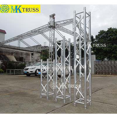 Trade Show Truss Lighting Main Tube 50*2mm/50*3mm/50*4mm 400*400*2500mm