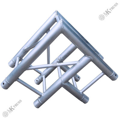 Aluminum Alloy Certificate 2 Ways 90 degree Corner Lighting Trussing for Customized Stage