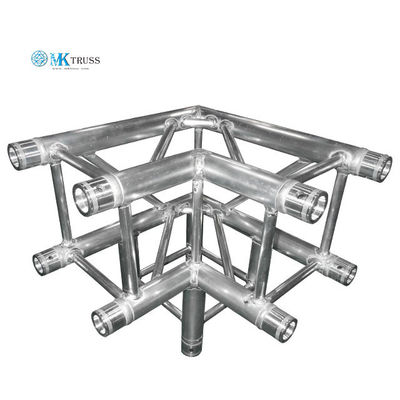 Aluminum Alloy Certificate 2 Ways 90 degree Corner Lighting Trussing for Customized Stage