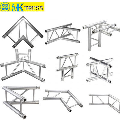 Aluminum Alloy Certificate 2 Ways 90 degree Corner Lighting Trussing for Customized Stage