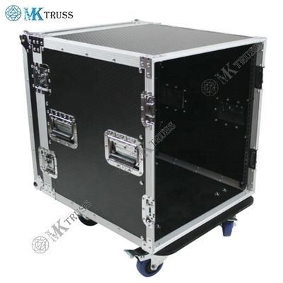 Customized 10U 12U 14U 16U Flight Case with 9mmplywood and Honycomb Surface